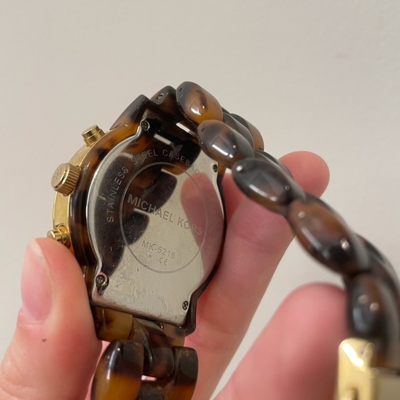 Michael Kors Tortoise Watch